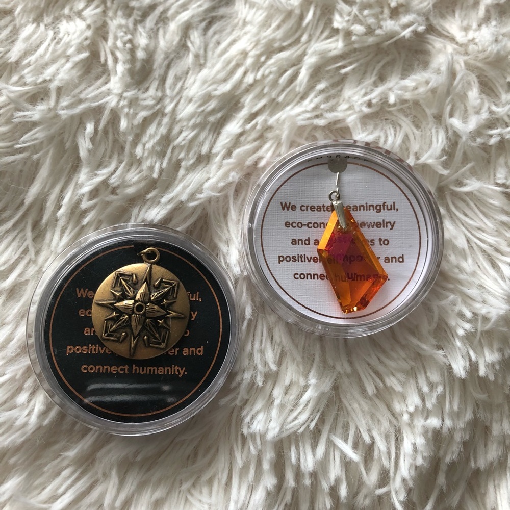 Alex and Ani Pendant Set